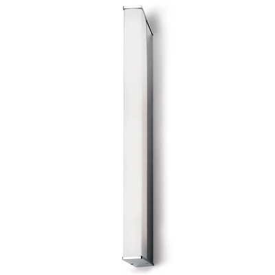 Wand Opal and Chrome Wall Light