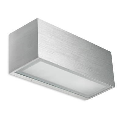 Boxed Brushed Wall Light