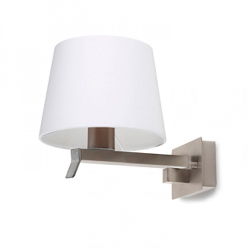 Torino Wall Light Satin Nickel