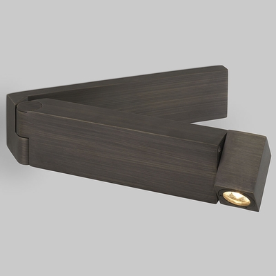 Flip Dark Bronze LED Wall Light