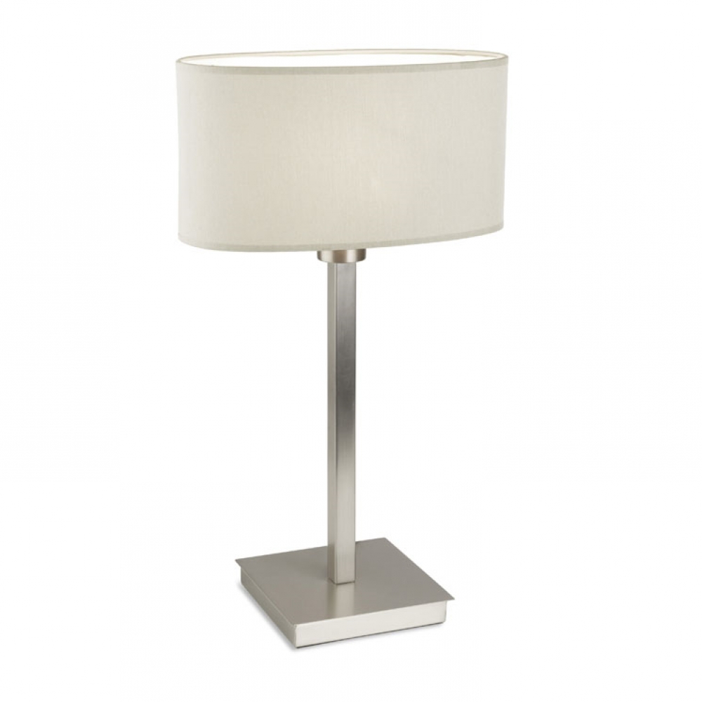 Torino Table Lamp Satin Nickel