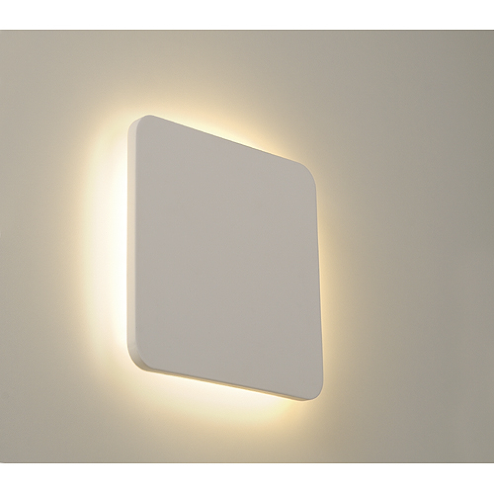 Plaster Plate Wall Light