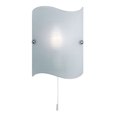 Opal Curve Glass Wall Light