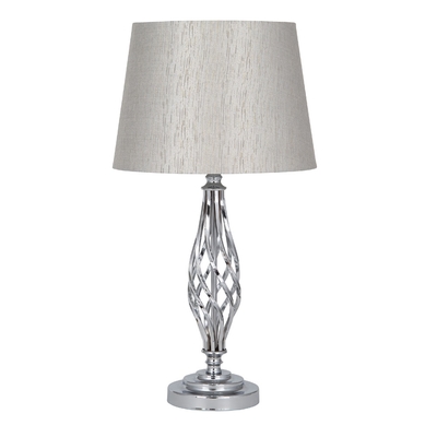 Jenna Silver Table Lampset