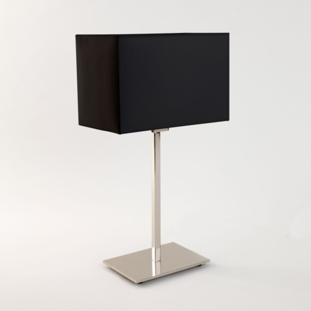 Park Lane Chrome Table Lamp and Shade 