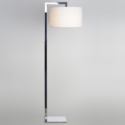 Ravello Chrome Floor Lamp and Shade