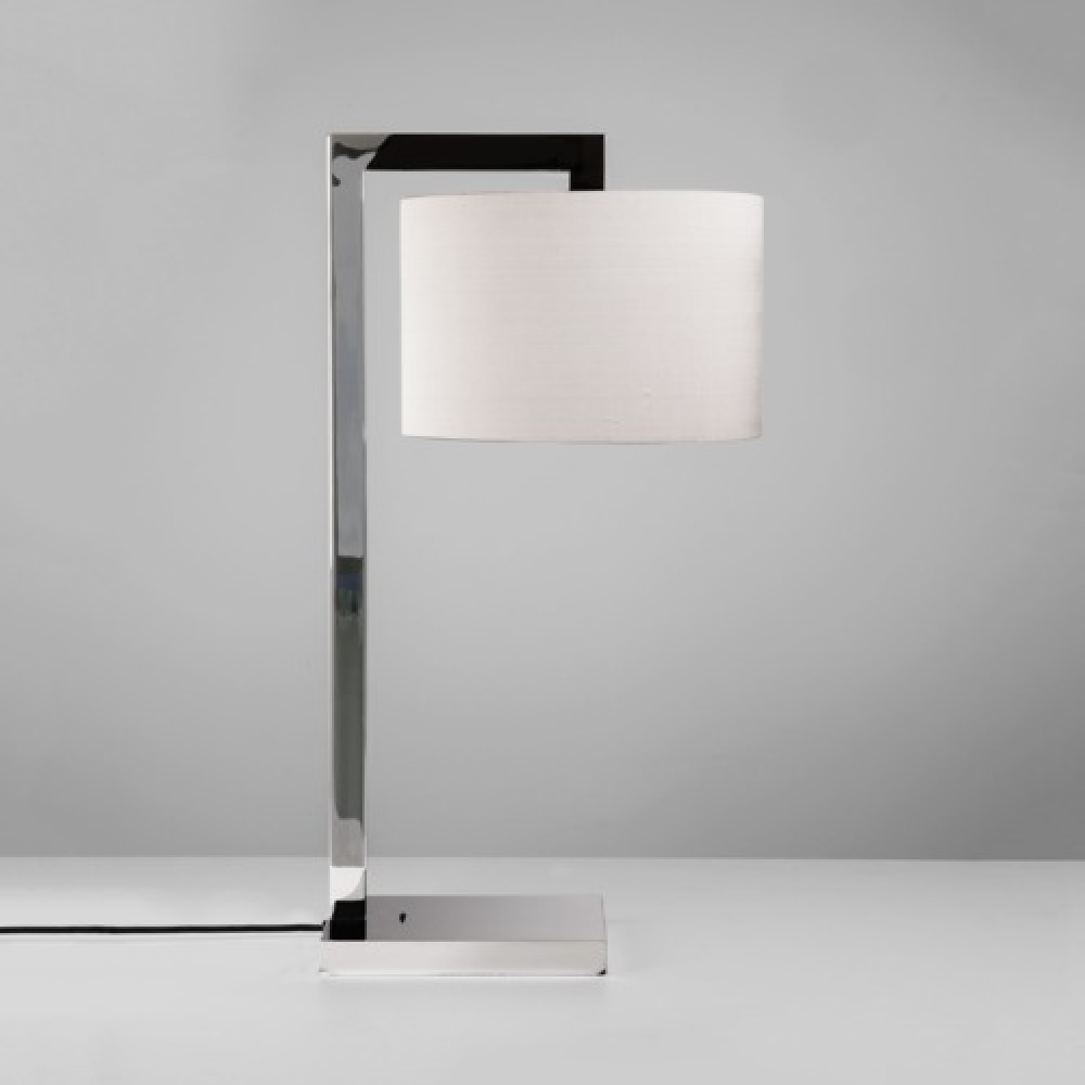 Overhead Polished Chrome Table Lamp