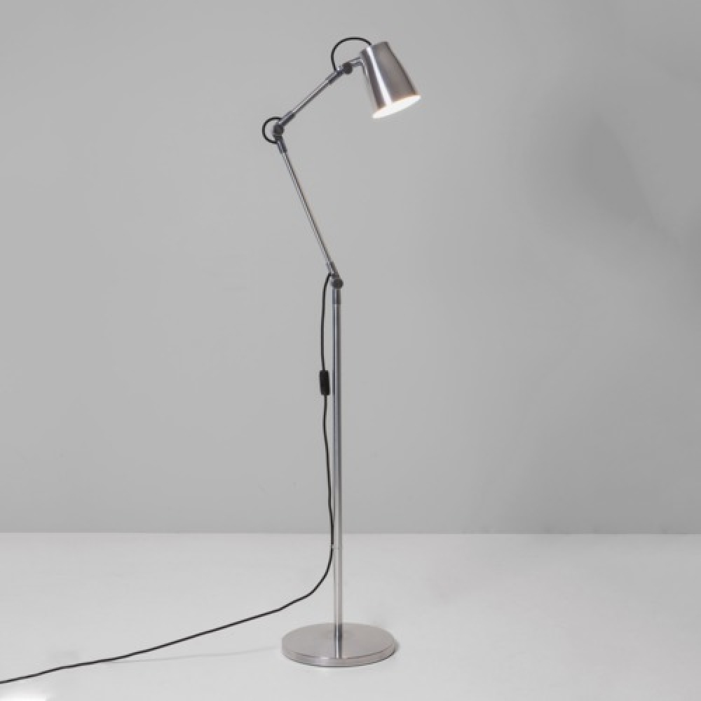 Luxo Spotlight Floor Lamp Aluminium