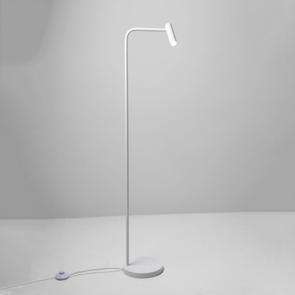 Enna LED Floor Lamp in White