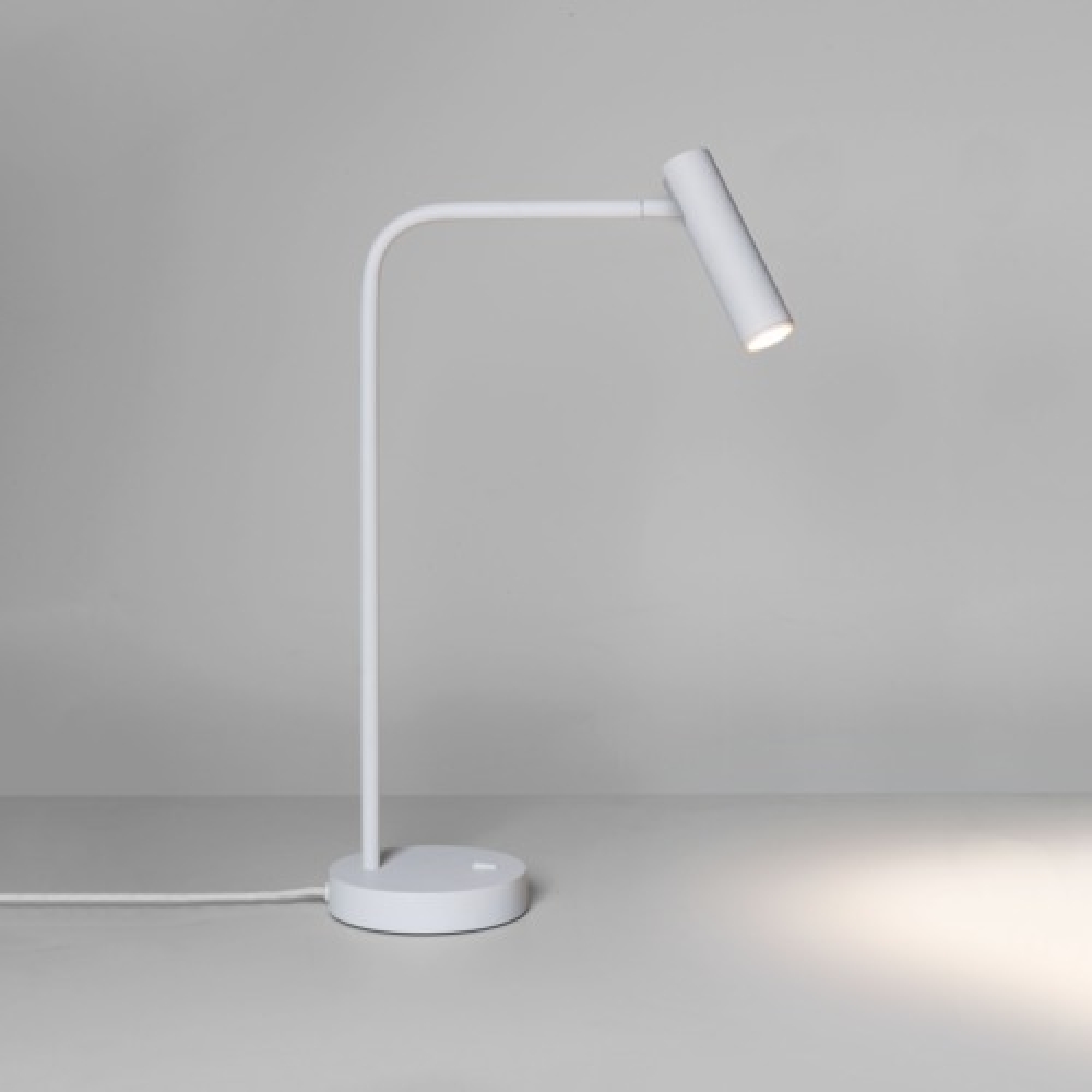 Enna LED Table Lamp in White