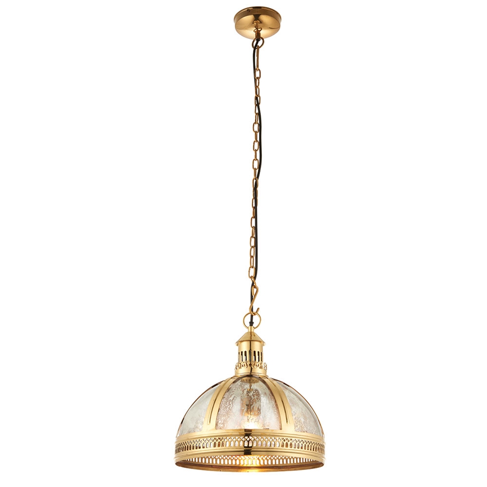 Vienna Brass Small Pendant 