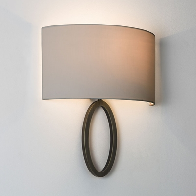 Amulet Bronze Semicircular Wall Light