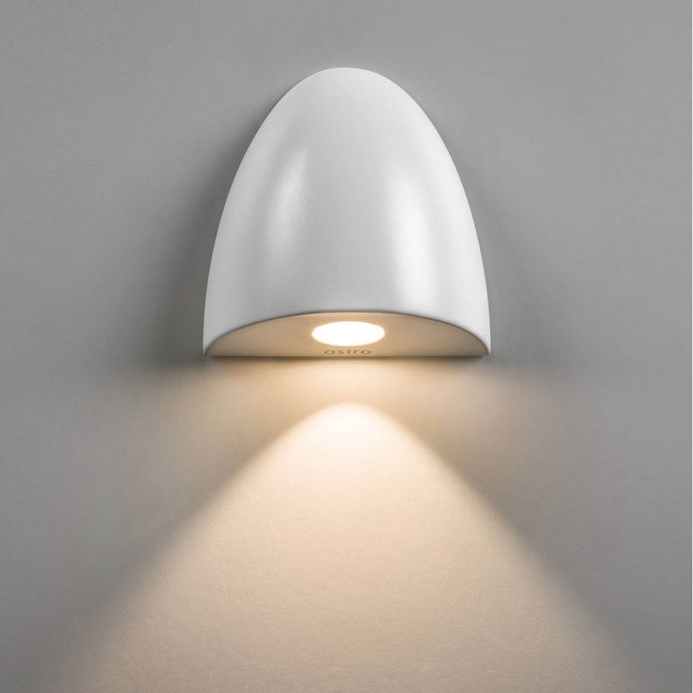 Orpheus White Wall Light