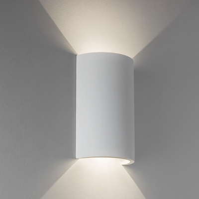 Plaster Tunnel LED Wall Light