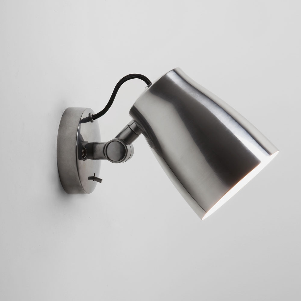 Luxo Spotlight Wall Light Polished Aluminium