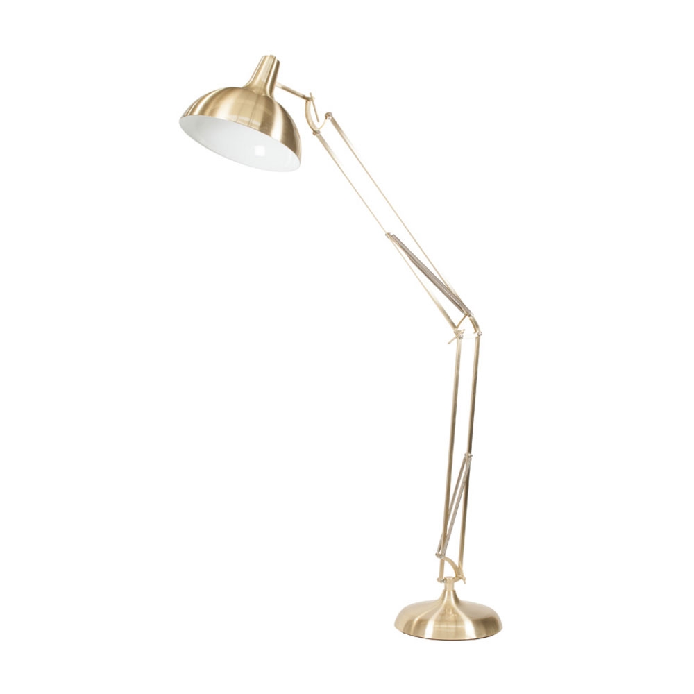 Alonzo Brass Floor Lamp