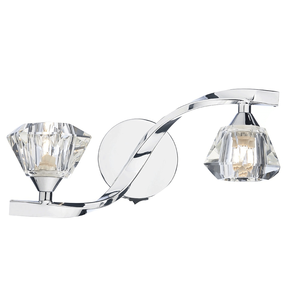 Ancona Polished Chrome Wall Light