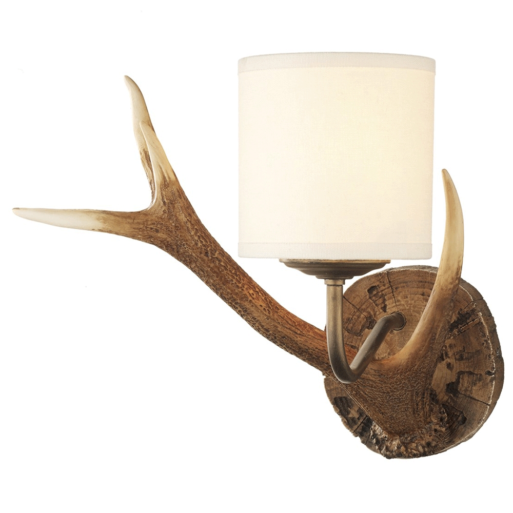 Antler Rustic Wall Light