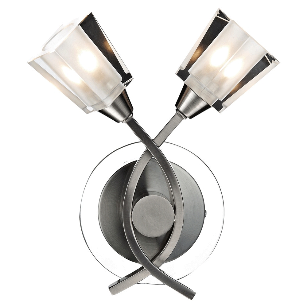 Austin Satin Chrome Wall Light