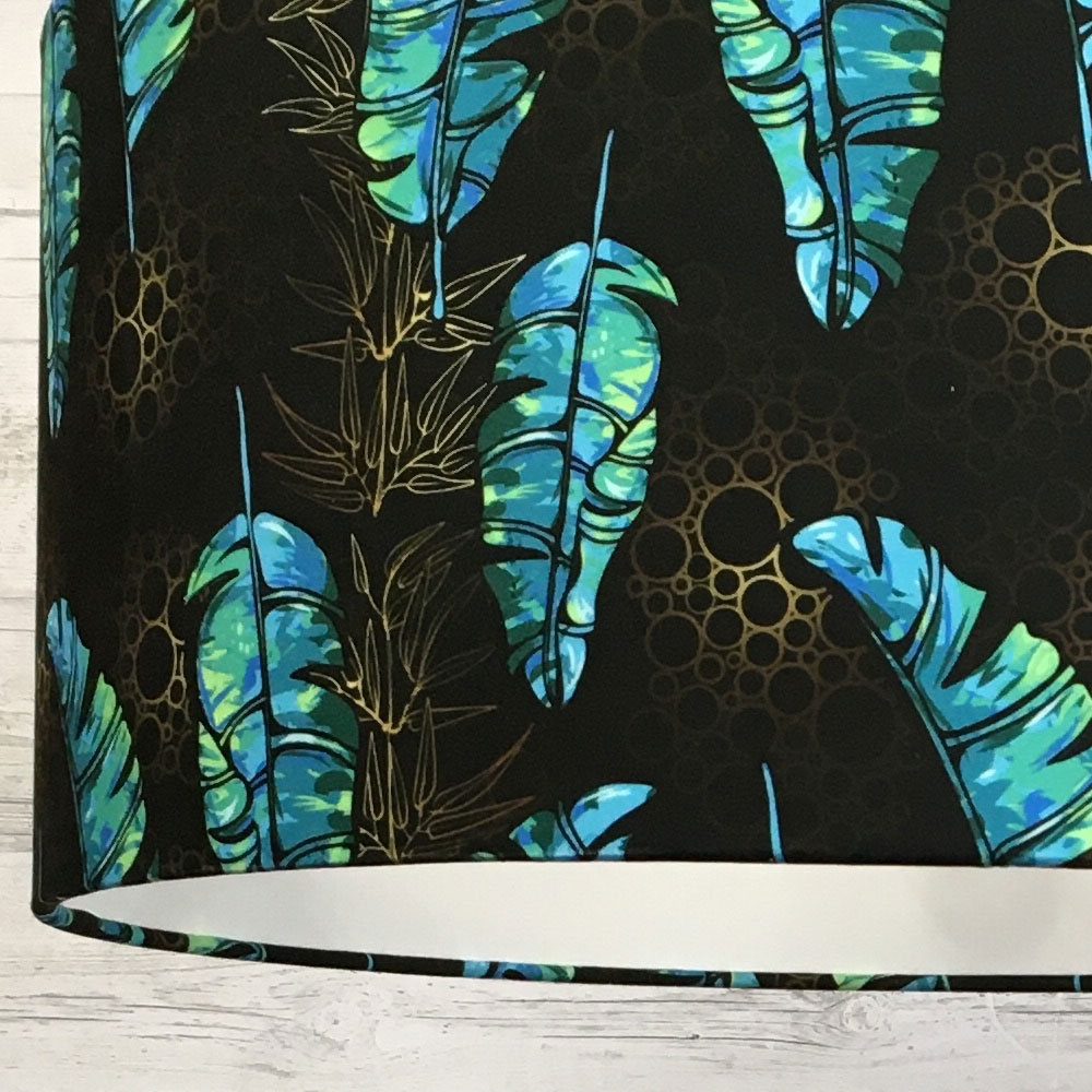 Acid Leaf Printed Lampshade