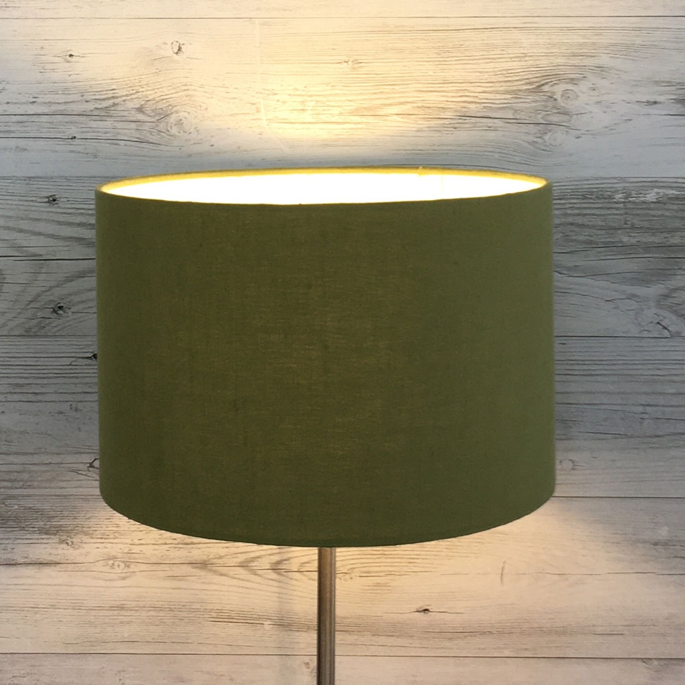 Aura Drum Lampshade Moss