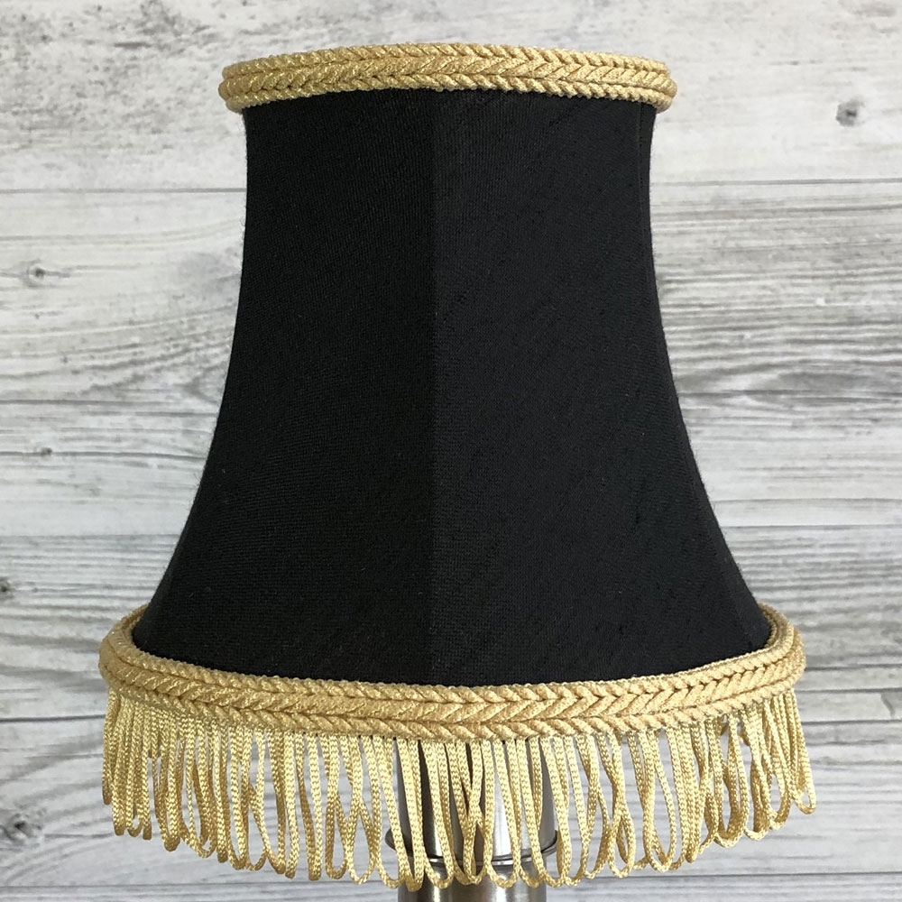 Bowed Empire Black & Gold Fringe