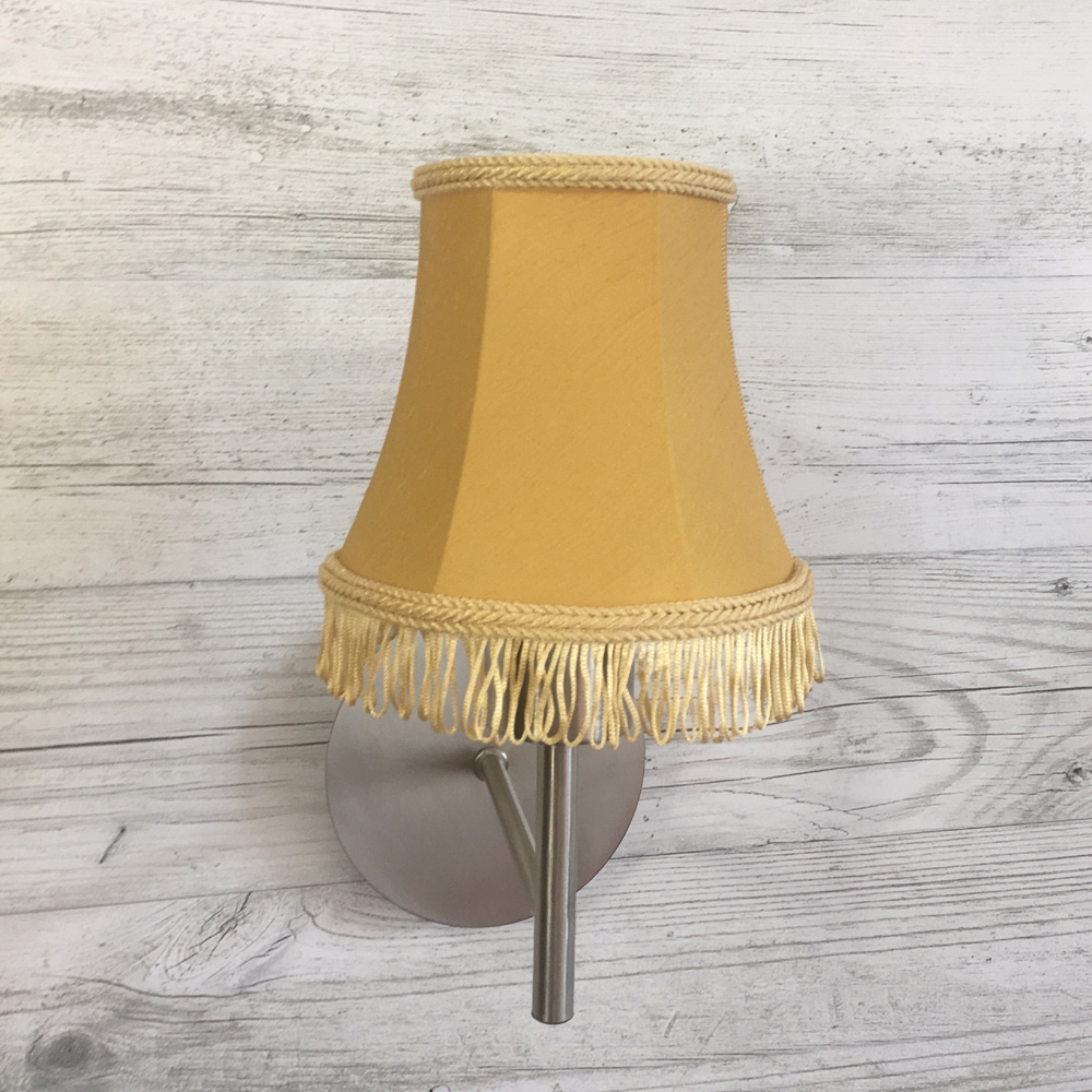 Bowed Empire Candle Gold Fringe