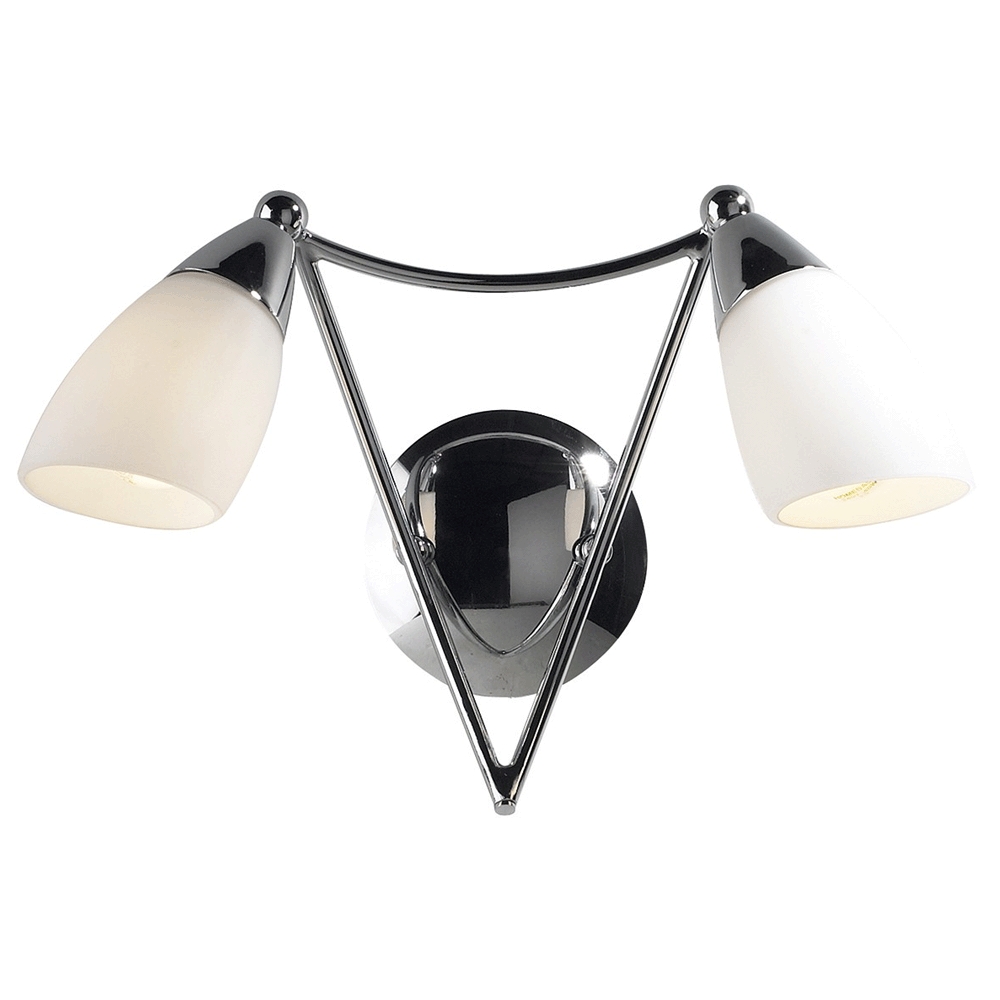 Bureau Polished Chrome Wall Light