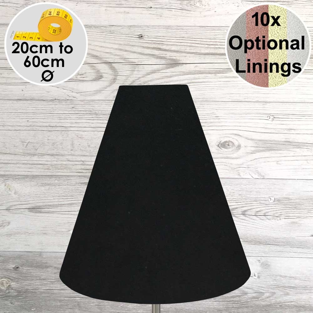 Black Cone Lampshade