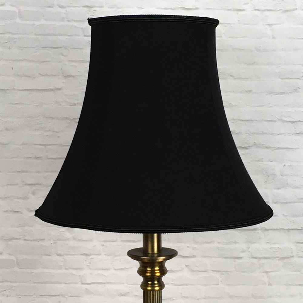 Bowed Empire Lampshade Black 