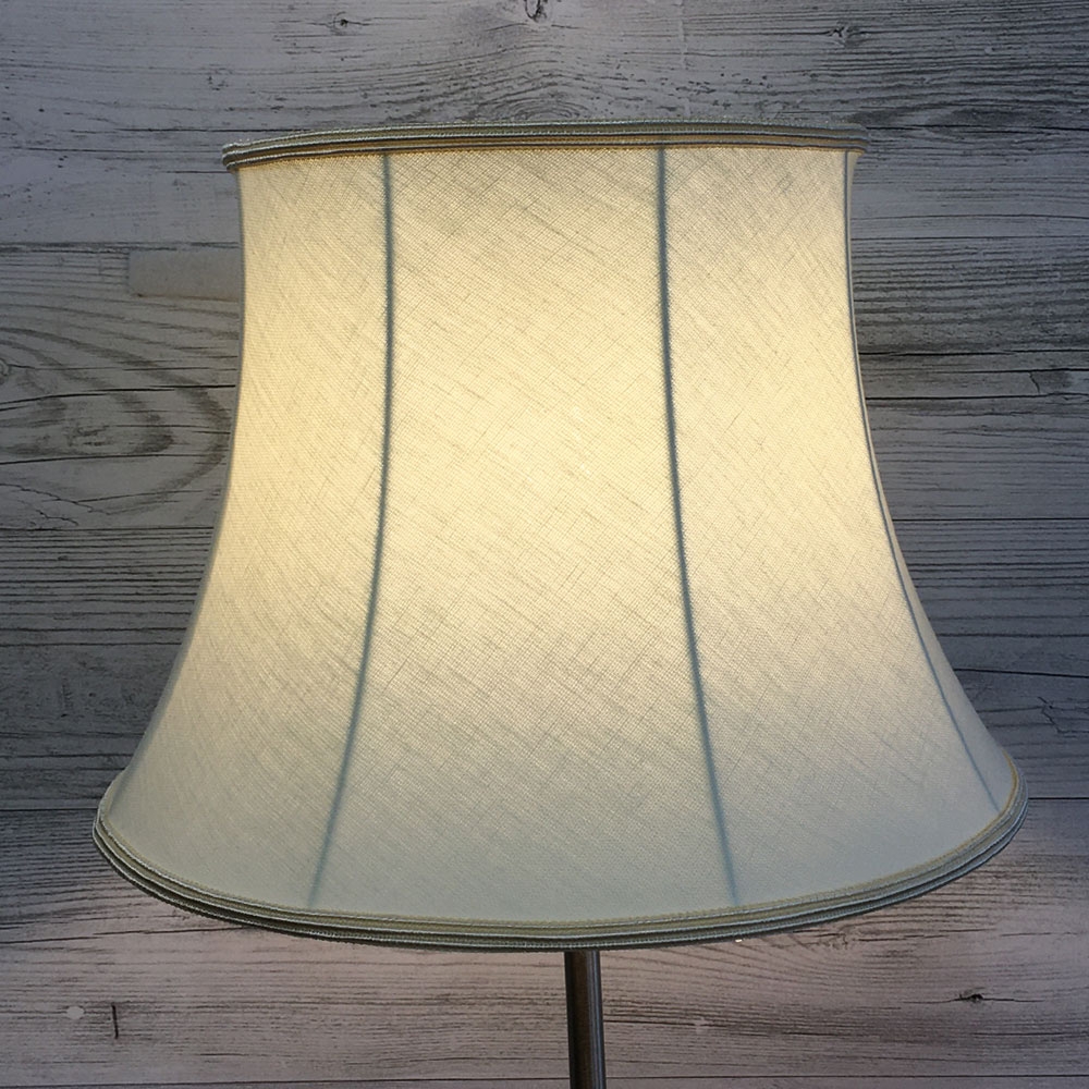 Bowed Drum Lampshade Buttermilk