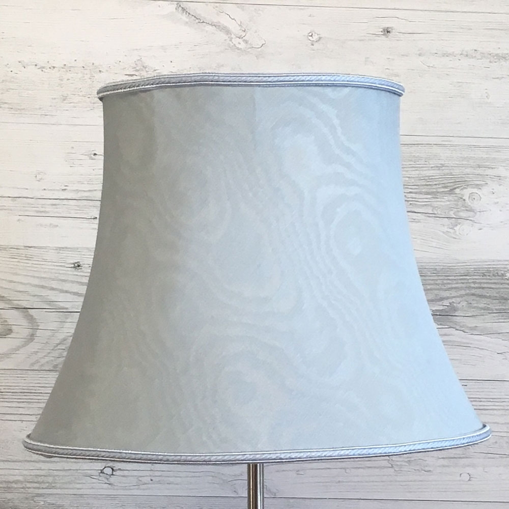 Bowed Drum Shade Pale Blue