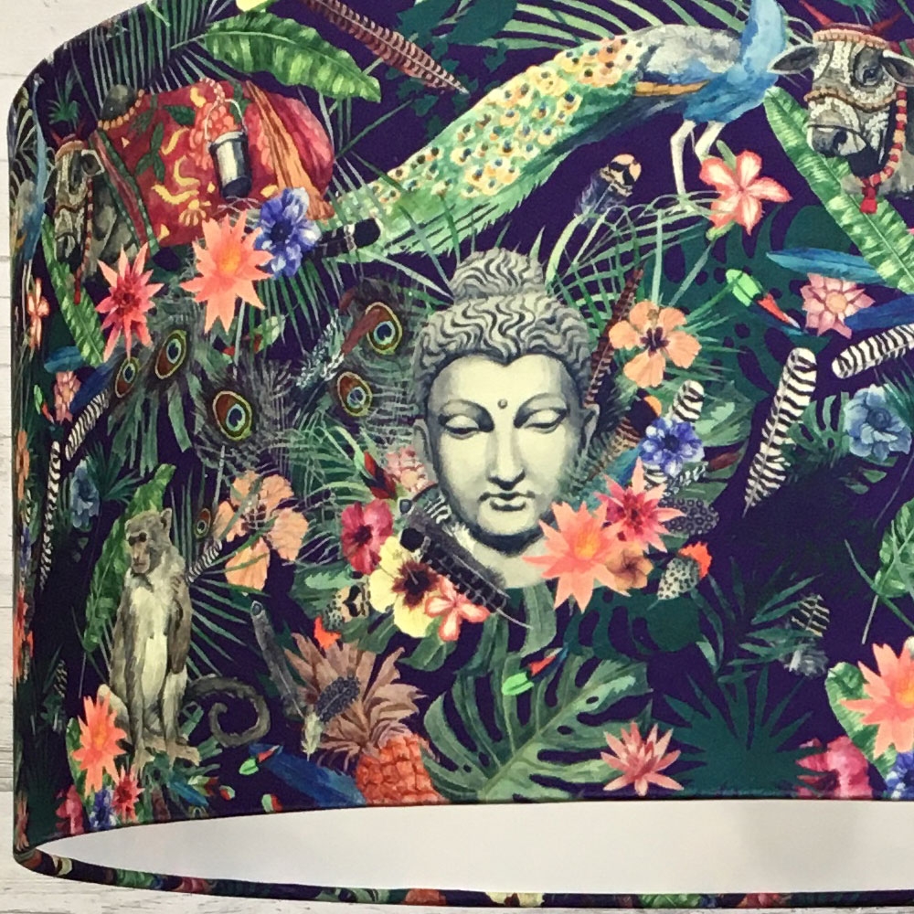 BUDDHA PRINTED LAMPSHADE