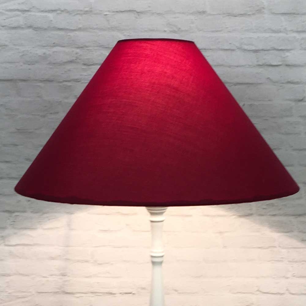 Coolie Lampshade Burgundy