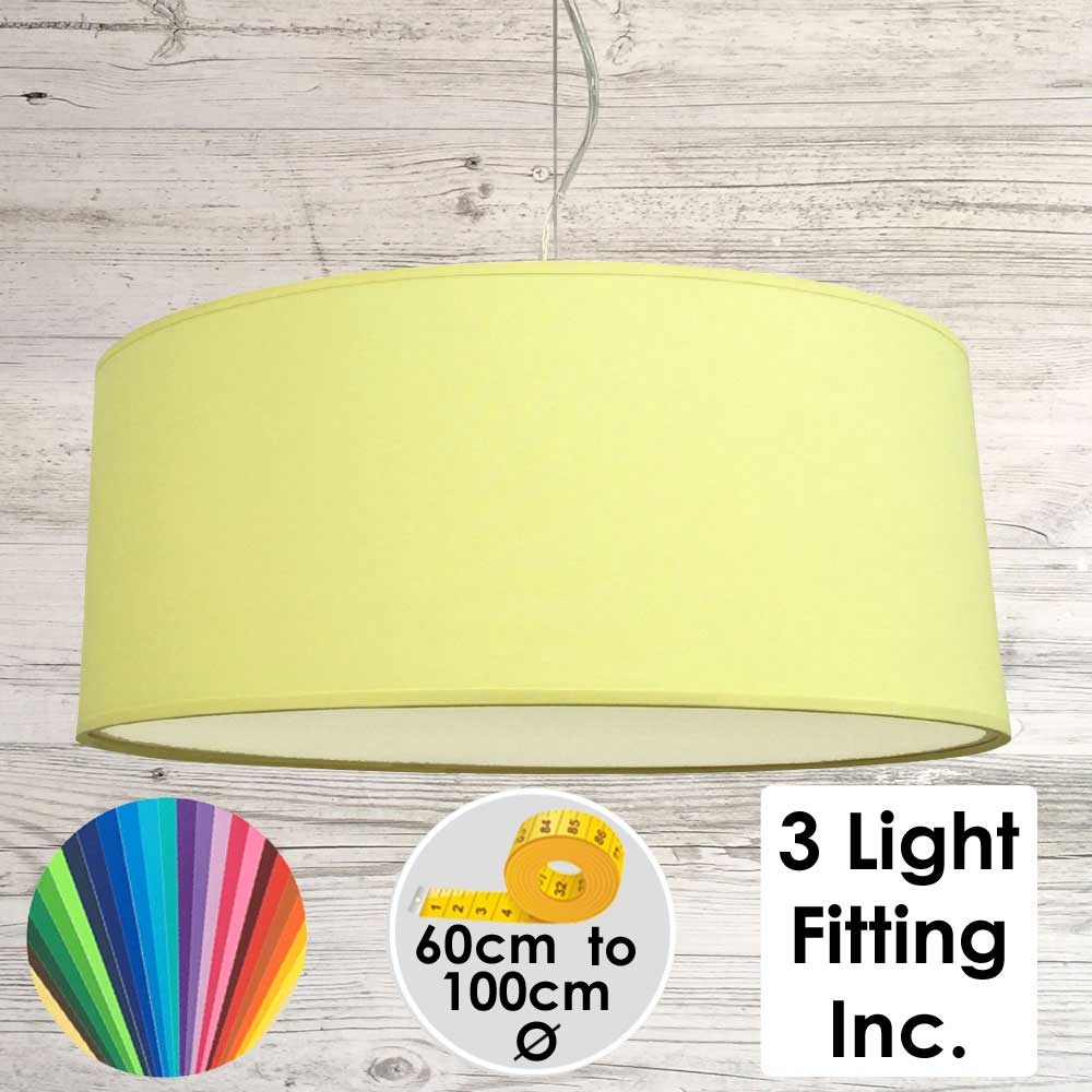 citrus Drum Ceiling Light 