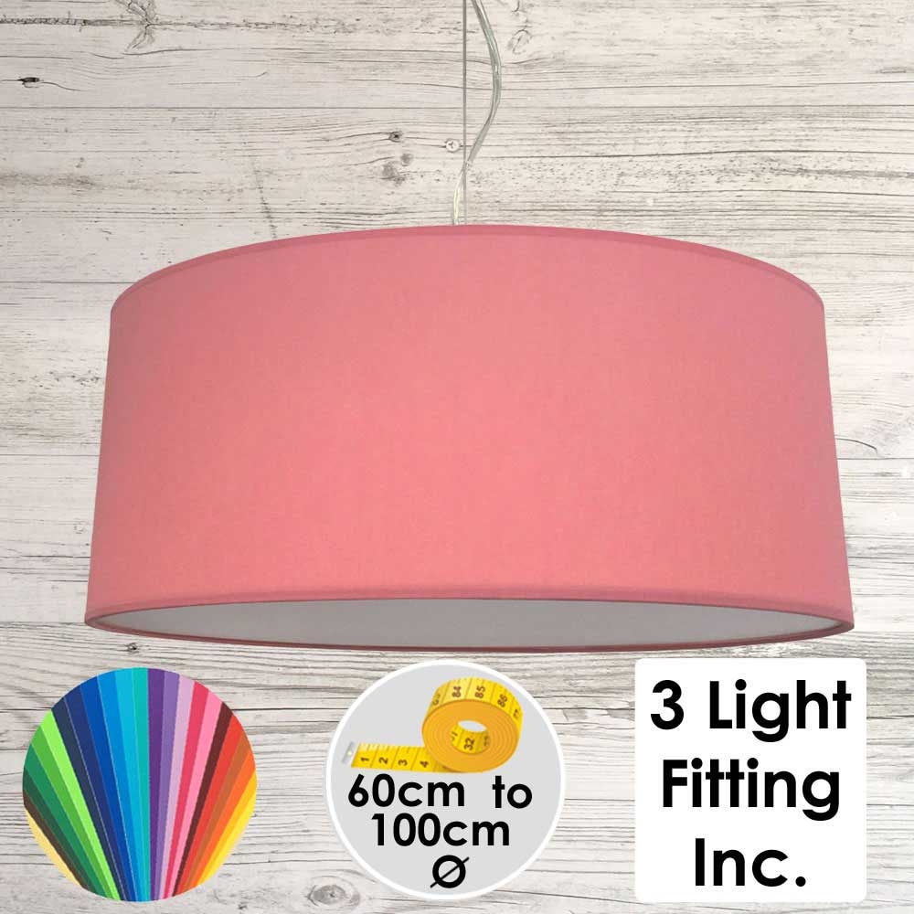 Coral Drum Ceiling Light