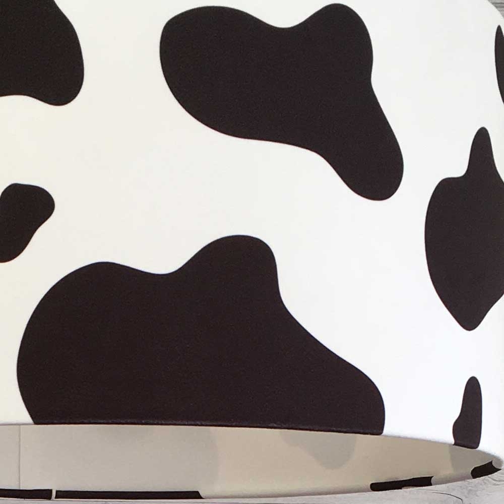 COW PRINT LIGHT SHADE