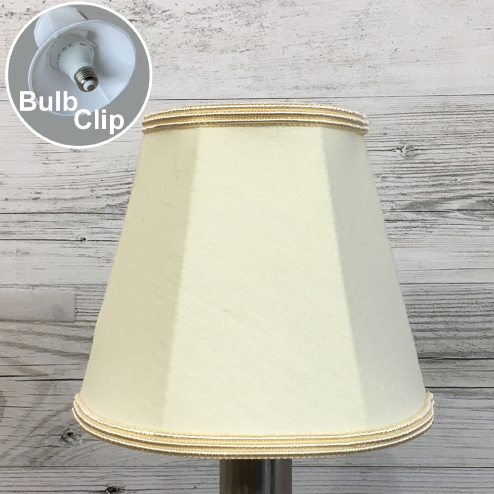 Cream Candle Lampshade 