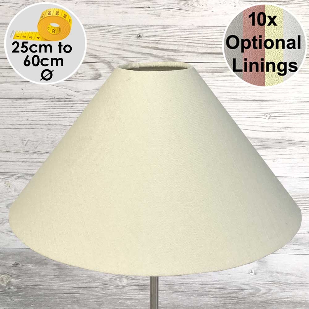 Coolie Lamp Shade Cream