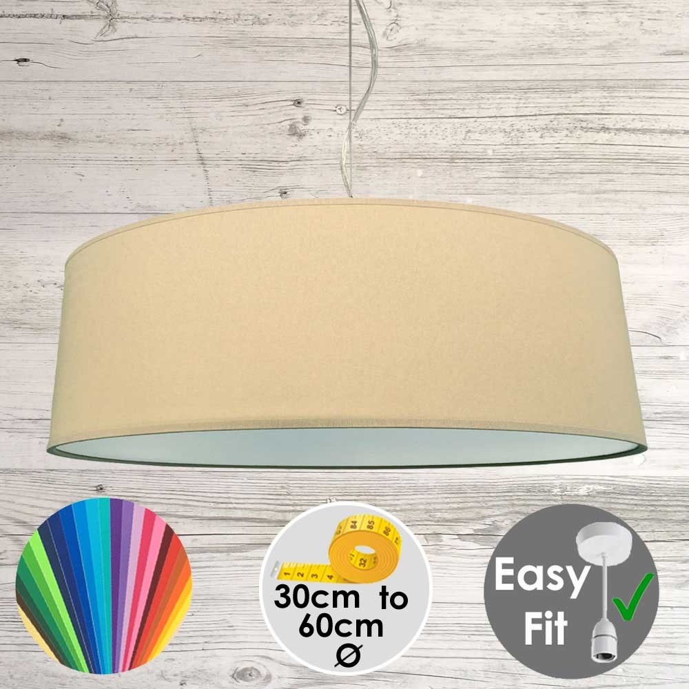 Crema Drum Light Shade