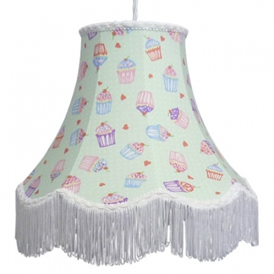 Cotton Lampshade Cupcake