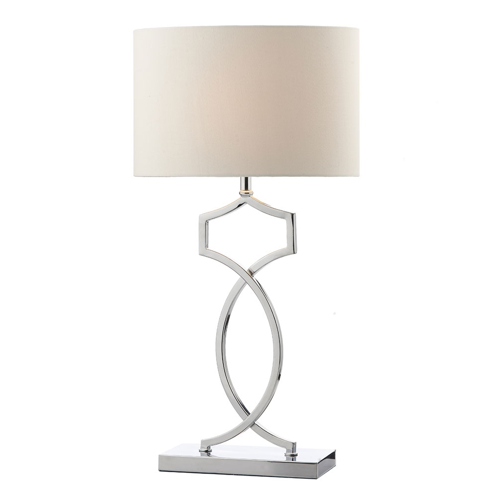 Donovan Table Lamp Polished Chrome