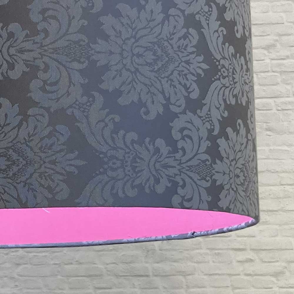 Darcy Drum Shade Shark on Pink