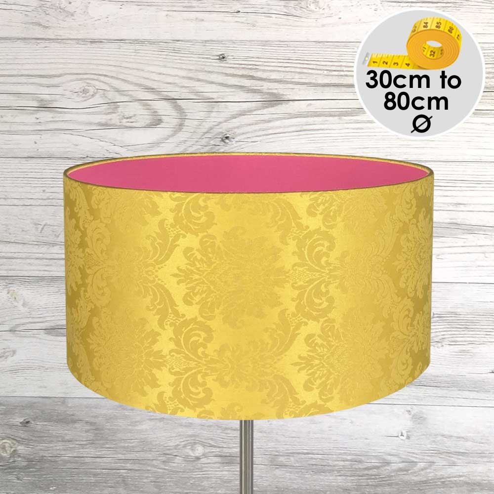 Darcy Drum Shade Colonel on Pink	