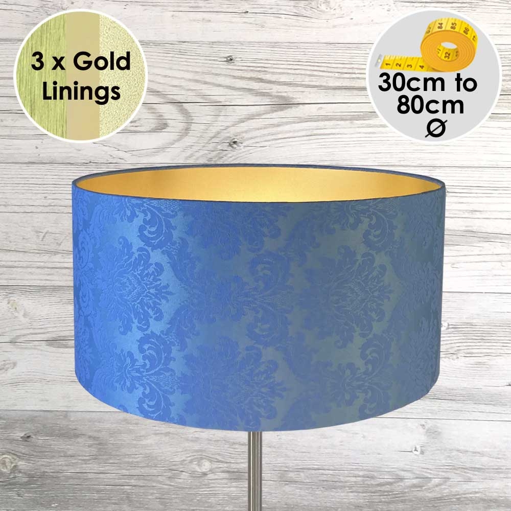 Darcy Drum Shade Malibu on Gold	