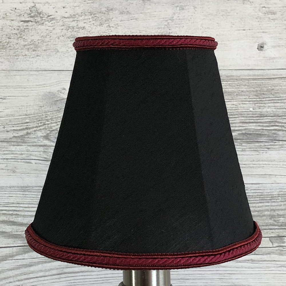 Empire Candle Black & Burgundy