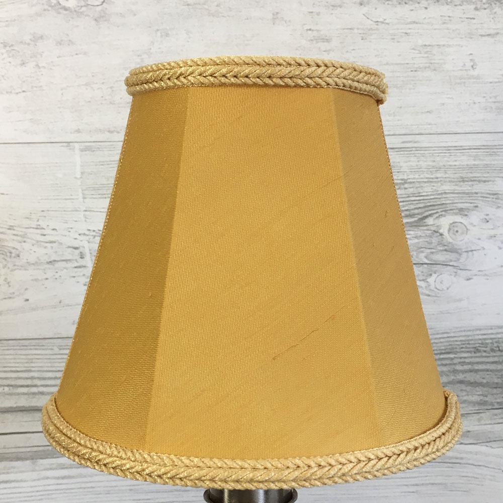 Empire Candle Shade Gold Dupion