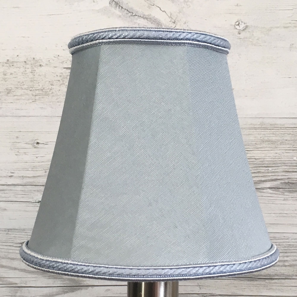 Empire Candle Lampshade Blue