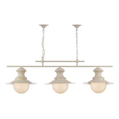 Station Bar Pendant Cream