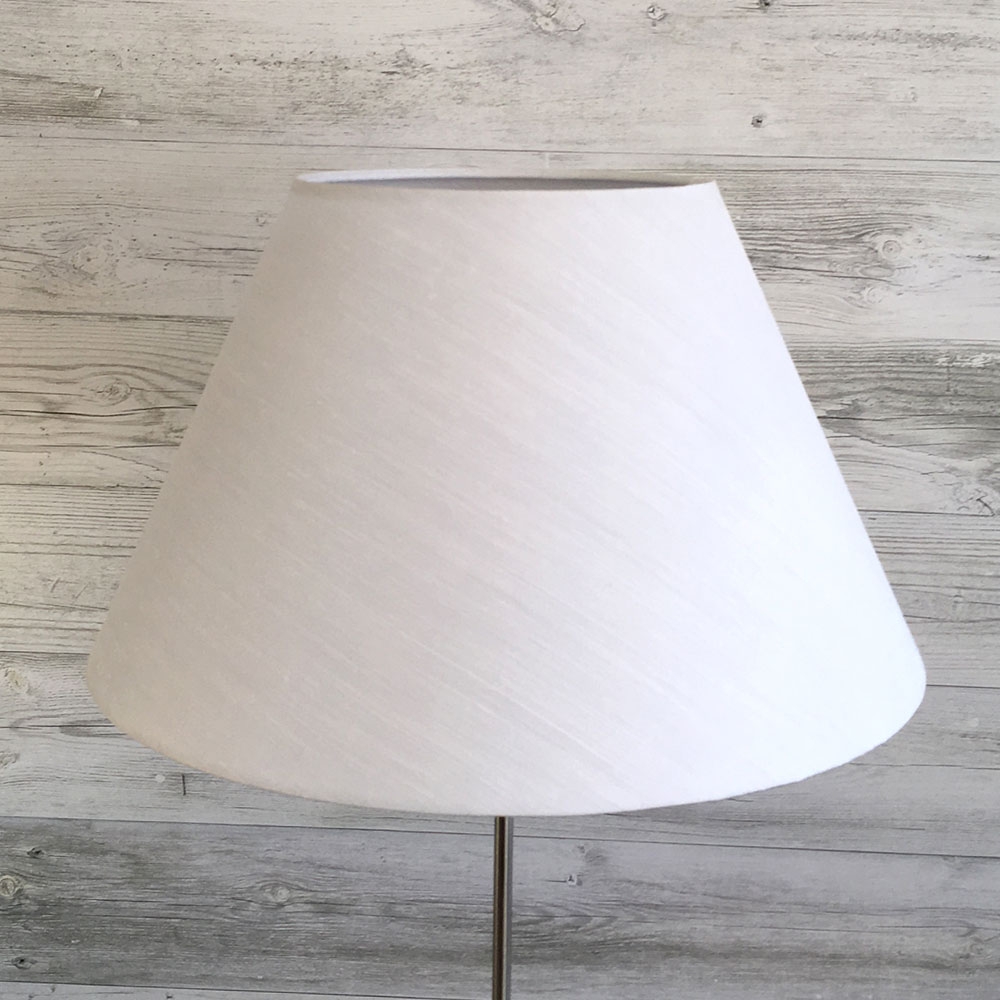 White Empire Lampshade